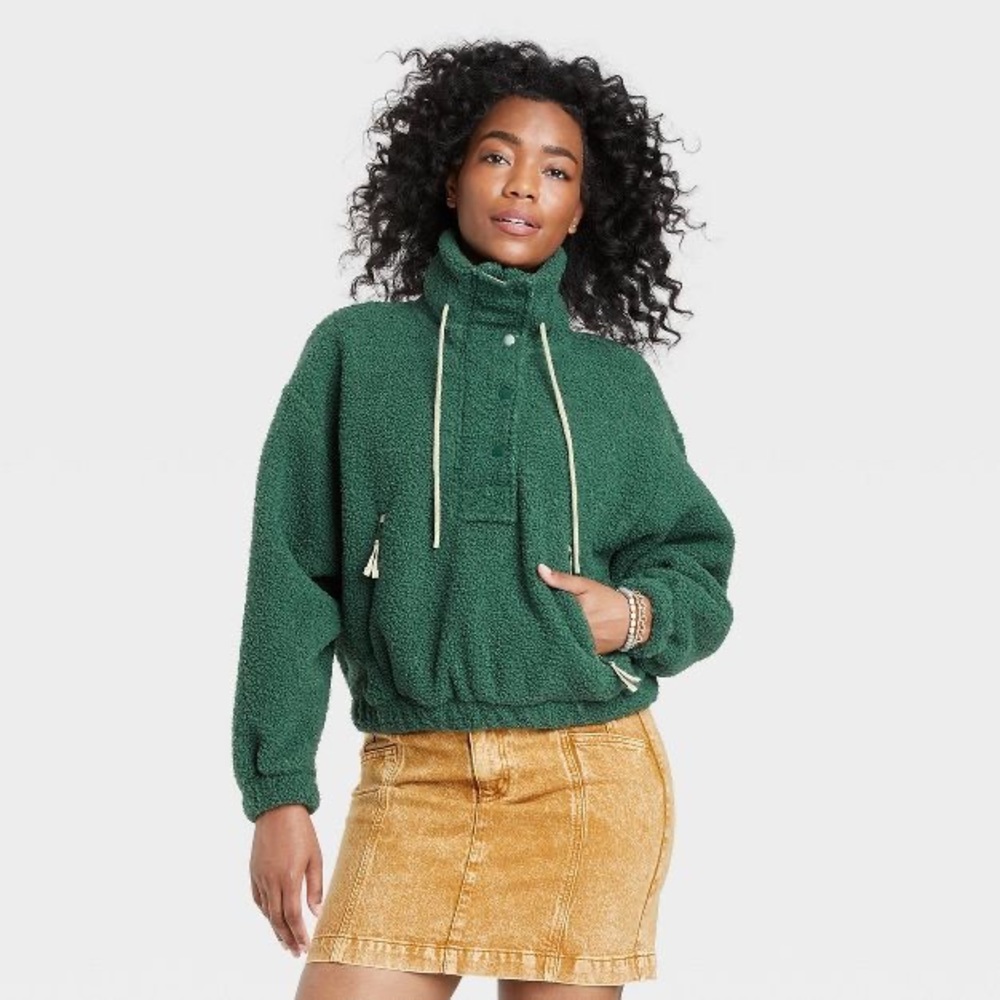 Women's Sherpa - Universal Thread Dark Green